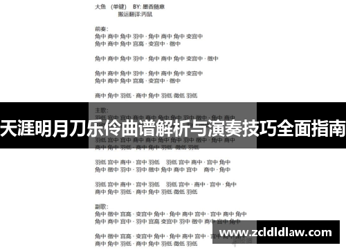 天涯明月刀乐伶曲谱解析与演奏技巧全面指南
